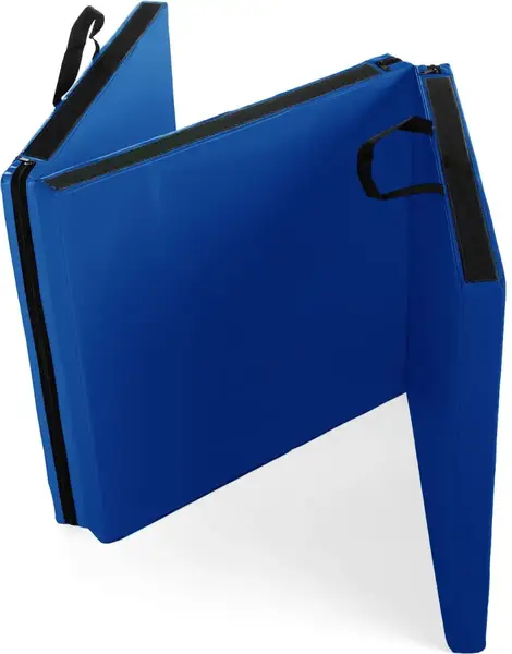 Мат гимнастический твердый Gymtek 5 см синий купить недорого в Украине, фото 8