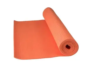 Килимок для йоги та фітнесу Power System PS-4014 PVC Fitness-Yoga Mat Orange (173x61x0.6) купити