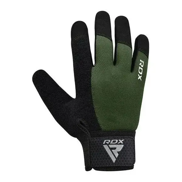 Перчатки для фитнеса RDX W1 Full Finger Army Green M купить недорого в Украине, фото 2