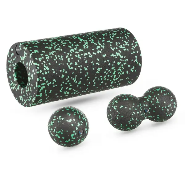 Набор Gymtek массажеров для йоги и фитнеса черно-зеленый. купить недорого в Украине, фото 2