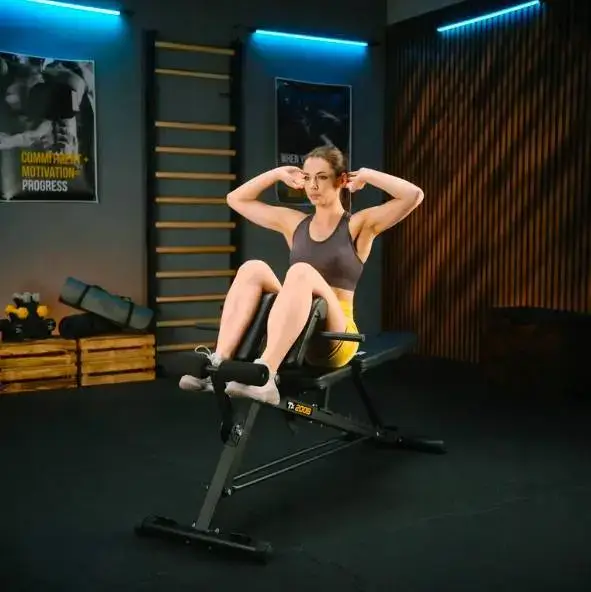 Скамейка тренировочная Trex Sport TX-200B с партой Скотта купить недорого в Украине, фото 15