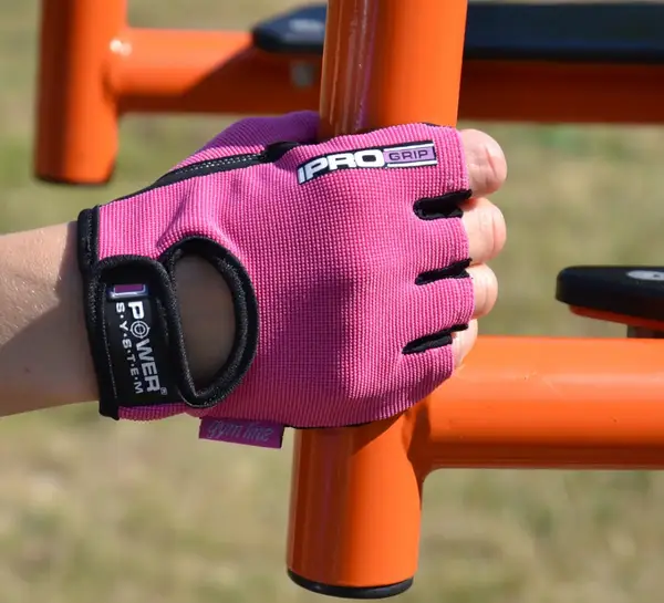 Рукавички для фітнесу Power System PS-2250 Pro Grip жіночі Pink XS купити недорого в Україні, фото 5