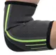 Компрессионный налокотник MadMax MFA-283 3D Compressive elbow support Dark grey/Neon green (1шт.) L купить