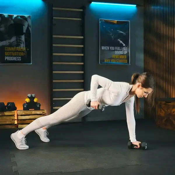 Гантелі для фітнесу неопренові TREX Sport TX-010VD 2x1 кг купити недорого в Україні, фото 9