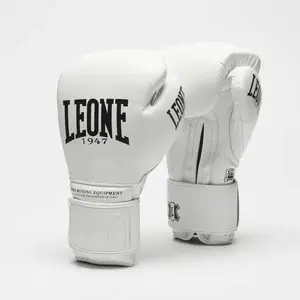 Боксерські рукавички Leone Greatest White 12 ун. купити