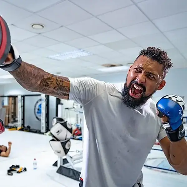 Рукавиці для ММА (Греплінгові рукавички) RDX T6 Plus Rex Blue XL купити недорого в Україні, фото 7