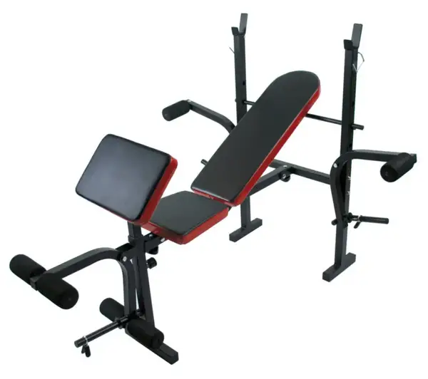 Скамейка с тренажерами + набор силовой на 70 кг. Rn-Sport купить недорого в Украине, фото 2