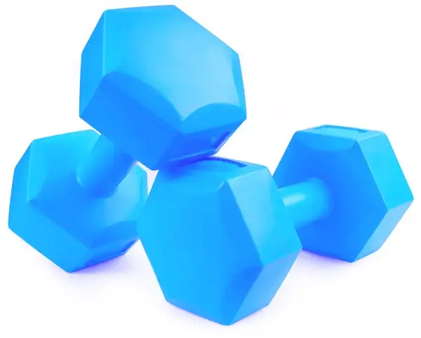 Гантели композитные PowerPlay 4124 Hercules 2*3 кг. Синие (пара – 2шт.) купить недорого в Украине, фото 6