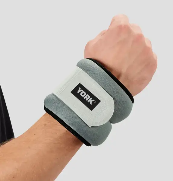Обважнювачі York Fitness Soft для рук і ніг 2х1кг сірий купити недорого в Україні, фото 3
