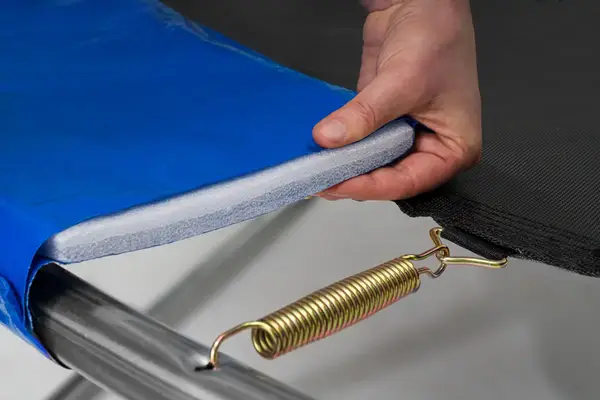 Батут Hop-Sport 12ft (366см) черно-синий с наружной сеткой купить недорого в Украине, фото 10