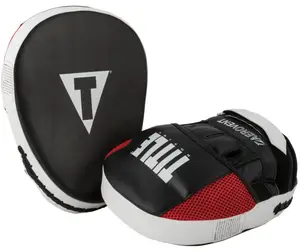 Лапи боксерські TITLE Boxing Aerovent Excel Incredi-Mitts 2.0 Black/Red/White купити