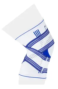Наколінник Power System PS-6008 Knee Support Pro Blue/White (1шт.) L/XL купити