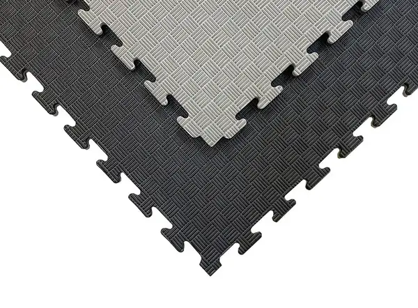 Татамі ластівчин хвіст (будо мат пазл) 1х1м товщина 40 мм (Чорний/Сірий) купити недорого в Україні, фото 2