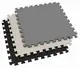 Мат-пазл Hop-Sport EVA 1см HS-A010PM - 9 частей черный/белый/серый купить