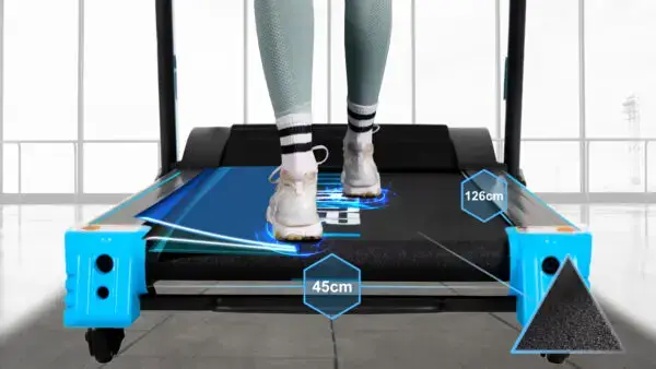 Беговая дорожка электрическая THUNDER REACT-S-BLACK купить недорого в Украине, фото 3