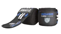 Бинти на лікоть Power System PS-3600 Elbow Wraps Blue/Black (пара) купити