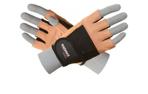 Перчатки для фитнеса MadMax MFG-444 Fitness Brown XL купить