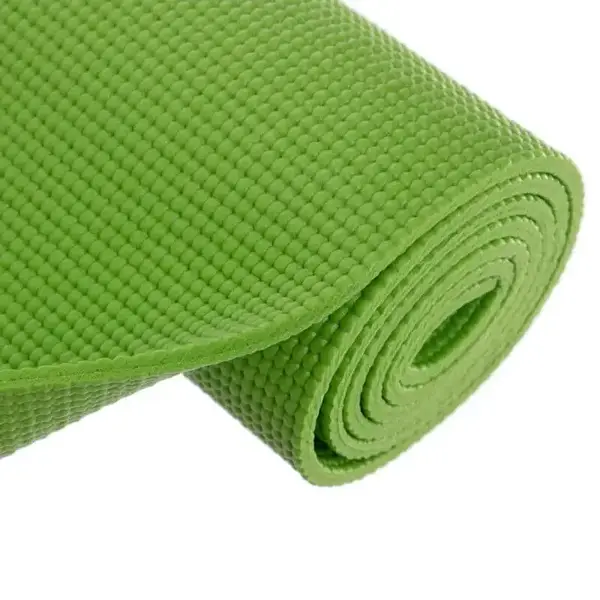 Килимок для йоги та фітнесу Power System PS-4014 PVC Fitness-Yoga Mat Green (173x61x0.6) купити недорого в Україні, фото 5