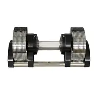 Гантель набірна 3-20 кг Generation Fitness GF3-20kg (хром) купити