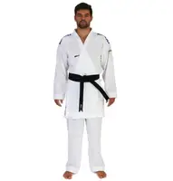 Кімоно для карате "JIN KUMITE GI ELITE" з ліцензією WKF (сині смуги на плечах) | білий | SMAI AS-034B купити