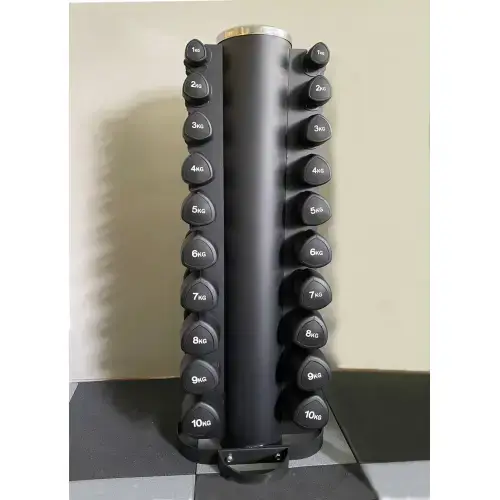 Гантельний ряд 1-10 кг Generation Fitness FF51D6C-1-10kg з уретановим покриттям купити недорого в Україні, фото 7