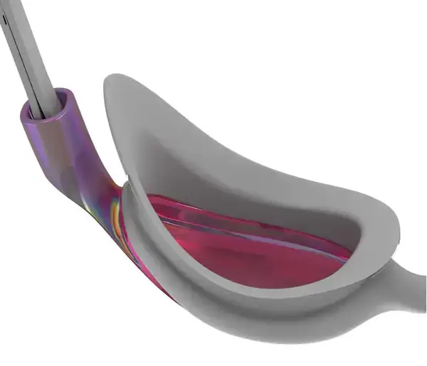 Очки для плавания Speedo VUE MIR GOG AU белые, синие, оранжевые Жен OSFM купить недорого в Украине, фото 3