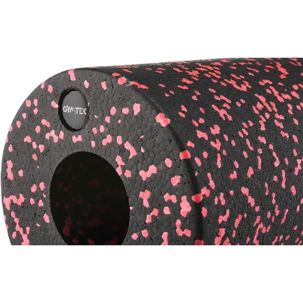 Массажный ролик Gymtek для йоги и фитнеса EPP 30*15см черно-красный купить недорого в Украине, фото 4