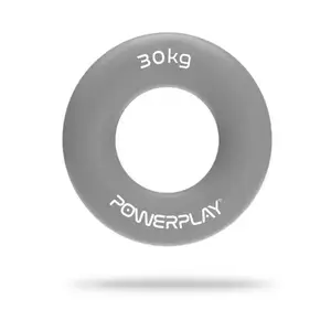 Еспандер кистьовий силіконовий PowerPlay PP-4324 Hand Grip Ring X-Hard 30 кг. Сірий купити