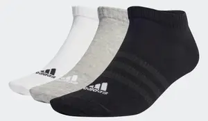 Шкарпетки Adidas T SPW LOW 3P сірий, білий, чорний Уні 40-42 купити