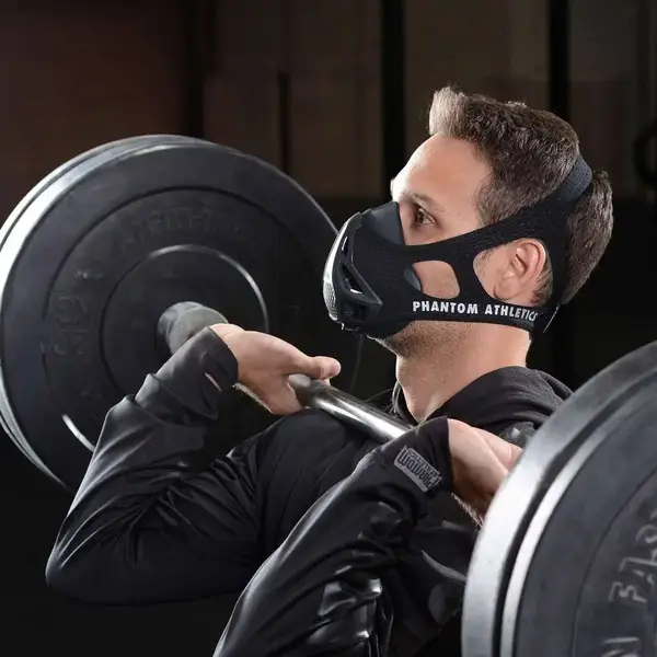 Маска для тренировки дыхания Phantom Training Mask Black S купить недорого в Украине, фото 7