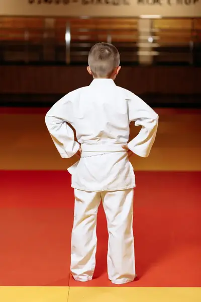 Кімоно для дзюдо біле, TM "Kintayo" Koka, 120 зріст, щільність 350 гр/м.кв. купити недорого в Україні, фото 5