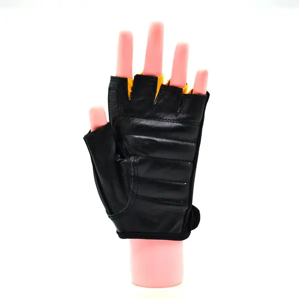 Перчатки для фитнеса MadMax MFG-251 Rainbow Orange L купить недорого в Украине, фото 3