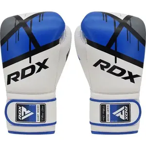 Боксерські рукавиці RDX F7 Ego Blue 12 унцій (капа в комплекті) купити