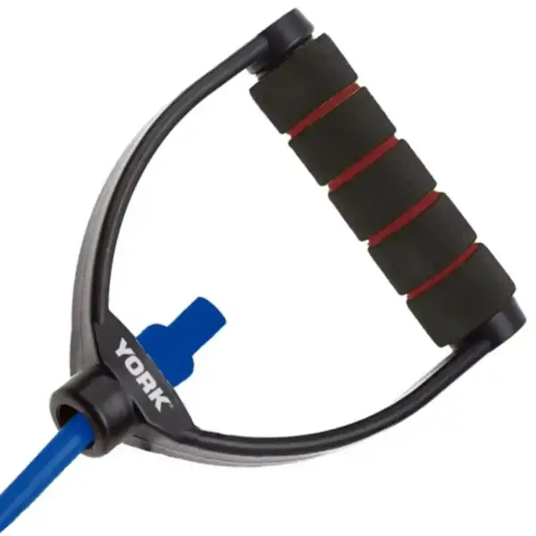 Эспандер трубчатый с ручками York Light, синий купить недорого в Украине, фото 3