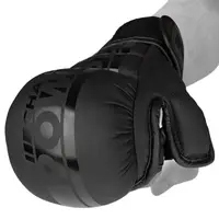 Рукавиці для MMA PowerPlay PP_3033 Ultra Matt Чорні L купити