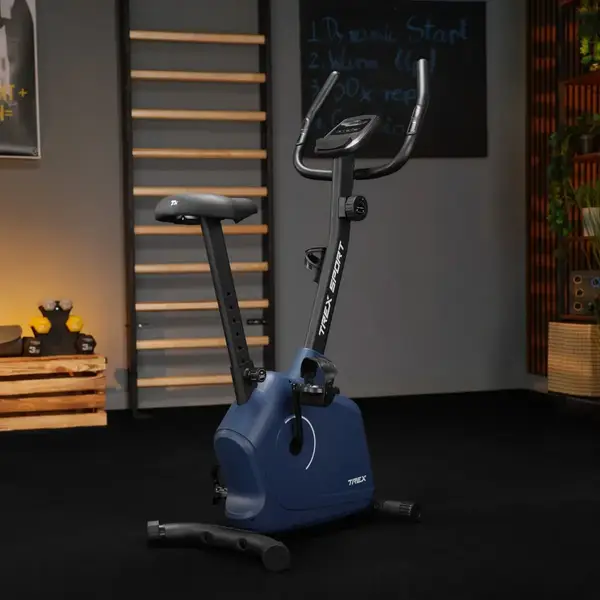 Велотренажер Trex Sport TX-380MB Rigon магнитный темно-синий купить недорого в Украине, фото 16