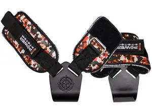 Крюки для тяги на запястье Power System PS-3370 Hooks Camo Black/Red XL купить