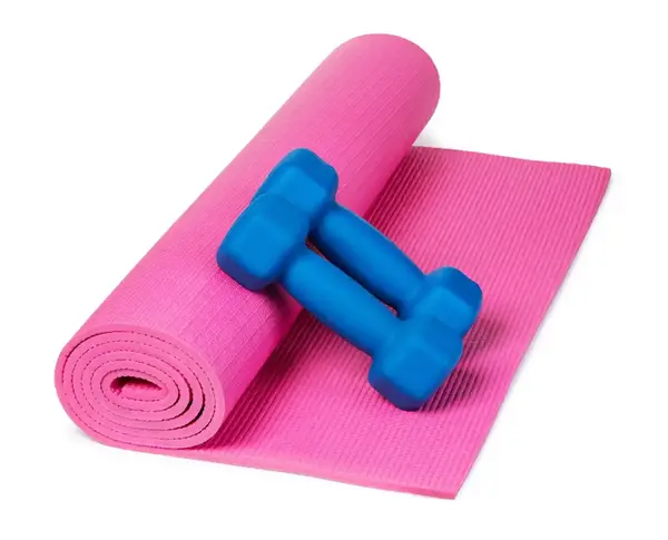 Килимок для йоги та фітнесу Power System PS-4014 PVC Fitness Yoga Mat Pink (173x61x0.6) купити недорого в Україні, фото 6