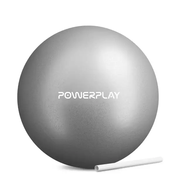 М'яч для пілатесу, йоги та реабілітації PowerPlay PP_4415 Body Shape Ball 22 см Сірий купити