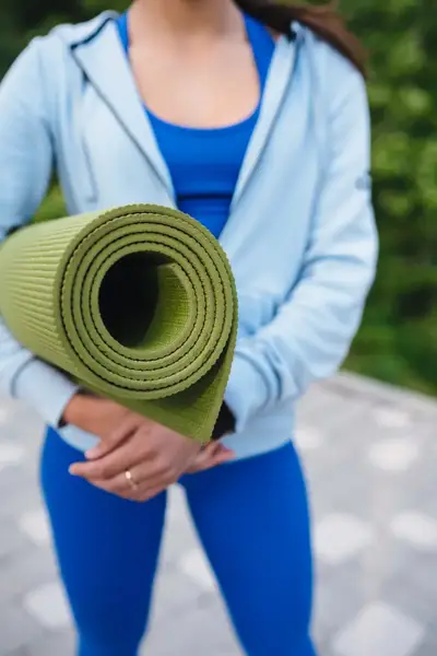 Килимок для йоги та фітнесу Power System PS-4014 PVC Fitness-Yoga Mat Green (173x61x0.6) купити недорого в Україні, фото 9