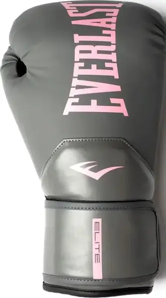 Боксерські рукавиці Everlast ELITE 2 BOXING GLOVES сірий, рожевий Уні 10 унцій купити недорого в Україні, фото 2