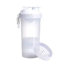 Шейкер спортивный SmartShake Original2GO 600ml Pure White купить