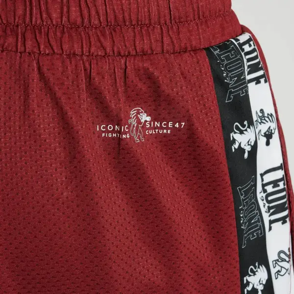 Шорти боксерські Leone Iconic Бордовий L купити недорого в Україні, фото 4