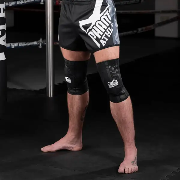 Наколенники спортивные Phantom Grappling Black L/XL (пара) купить недорого в Украине, фото 4