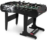 Настольный футбол Hop-Sport Sector черно-белый купить