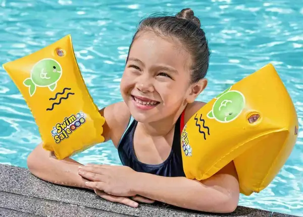 Нарукавники Aqua Speed BESTWAY ARMBANDS 5655 желтый, зелёный Дет 30x15 см купить недорого в Украине, фото 2