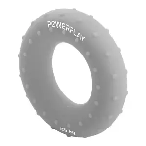 Эспандер кистевой силиконовый PowerPlay PP-4338 Hand Grip Large 25 кг. Серый купить