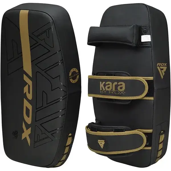 Пади для тайського боксу RDX ARM PAD F6 MATTE GOLDEN (1шт.) купити недорого в Україні, фото 4