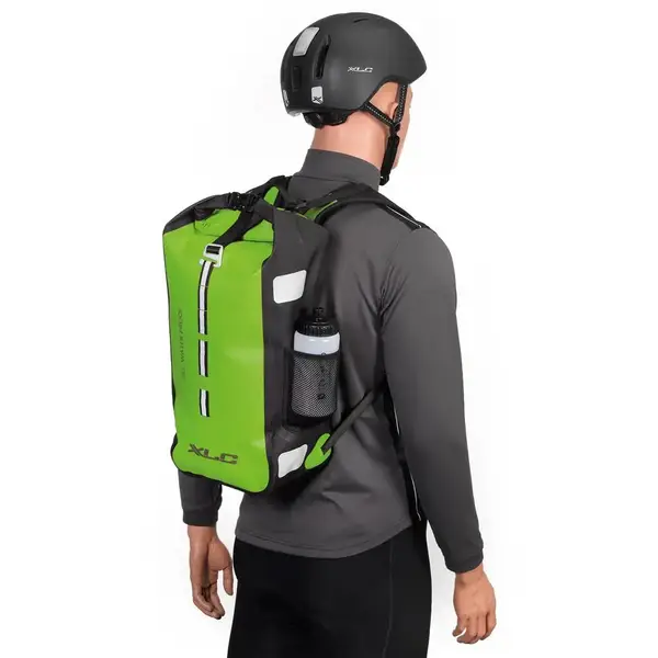 Рюкзак водонепроникний XLC, 61 x 16 x 24 см, неоново-зелений купити недорого в Україні, фото 3