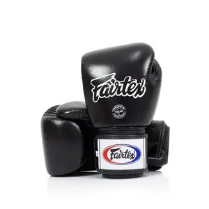 Боксерські рукавиці Fairtex BGV1 Black 14 унцій (бинти в комплекті) купити